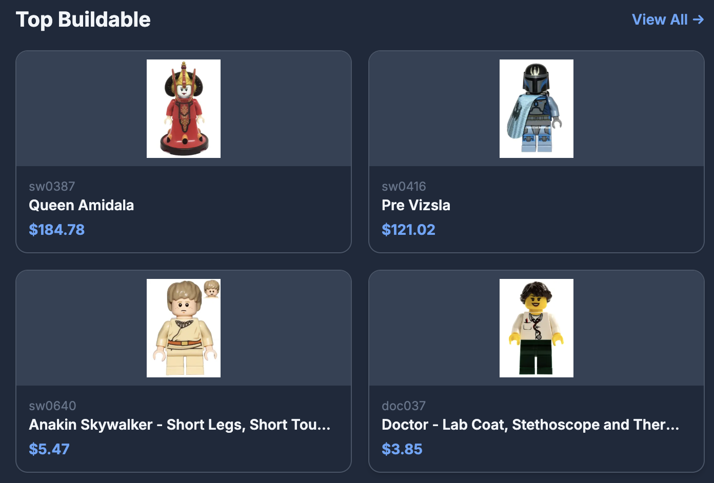 Minifigures you can build from loose bulk parts